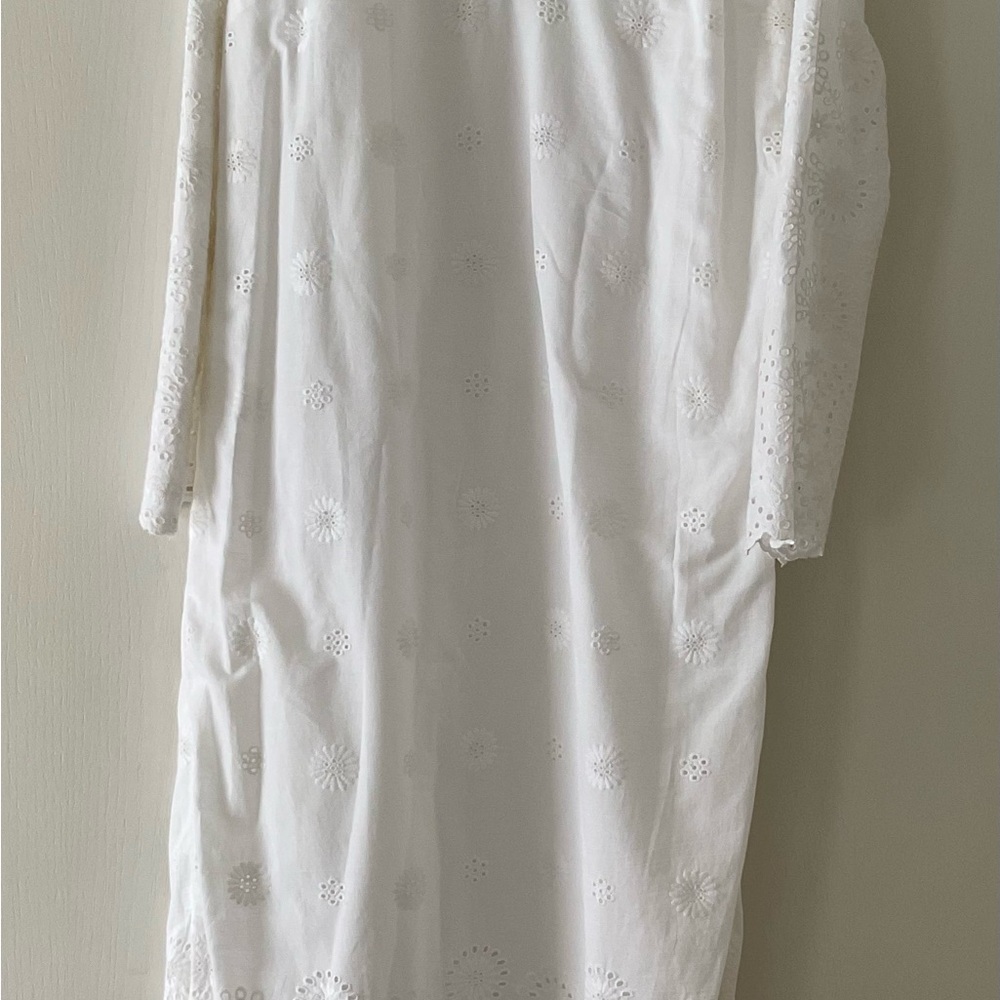 Sail to Sable White Embroidered Maxi Dress - Picture 2 of 5